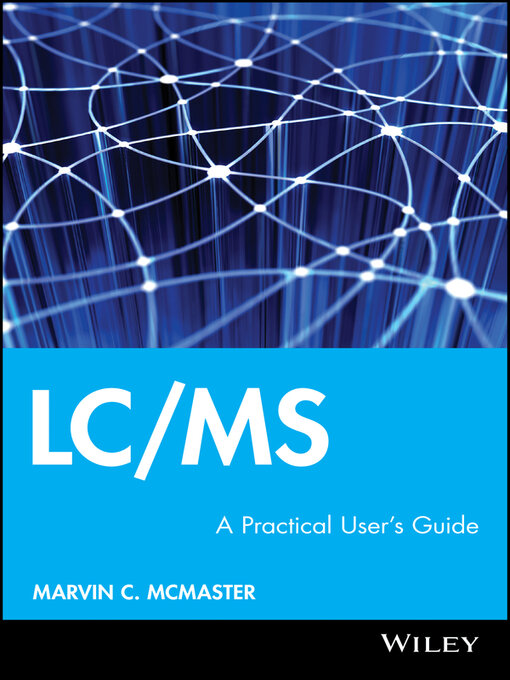Title details for LC/MS by Marvin C. McMaster - Available
